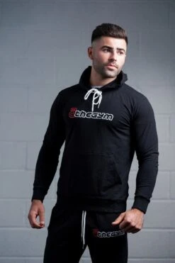 @theGym Unisex Lightweight Classic Hoodie - Black -The Gym Revolution at the gym 2020 00546 1