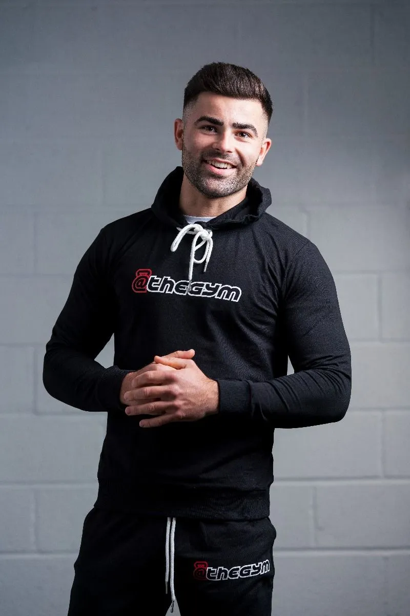@theGym Lightweight Classic Hoodie - Black 19 @theGym Lightweight Classic Hoodie - Black - Image 17