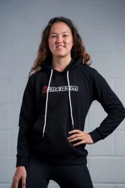 @theGym Unisex Lightweight Classic Hoodie - Black -The Gym Revolution at the gym 2020 00564 1