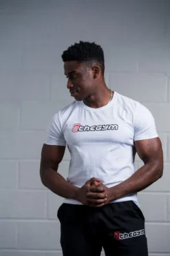 @theGym Unisex Classic T-Shirt - White 38 @theGym Unisex Classic T-Shirt - White -The Gym Revolution at the gym 2020 00581 2