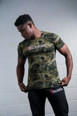 @theGym Unisex Classic T-Shirt - Green-Camo -The Gym Revolution at the gym 2020 00587