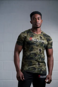 @theGym Unisex Classic T-Shirt - Green-Camo -The Gym Revolution at the gym 2020 00588
