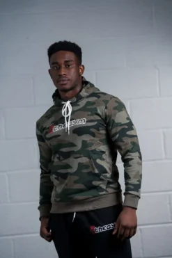 @theGym Classic Hoodie - Green-Camo -The Gym Revolution at the gym 2020 00620