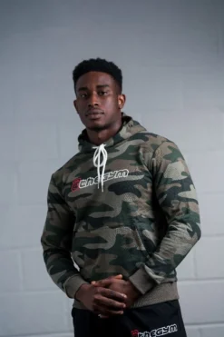 @theGym Classic Hoodie - Green-Camo -The Gym Revolution at the gym 2020 00621