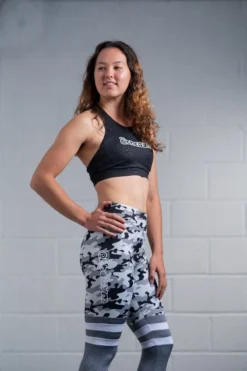 @theGym Grey-Camo Leggings -The Gym Revolution at the gym 2020 00635