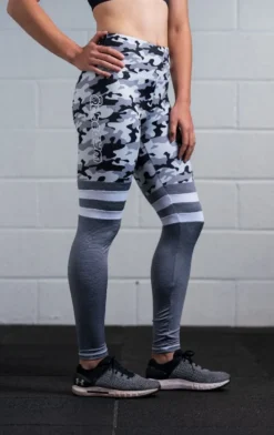 @theGym Grey-Camo Leggings -The Gym Revolution at the gym 2020 00636
