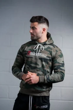 @theGym Classic Hoodie - Green-Camo -The Gym Revolution at the gym 2020 00650