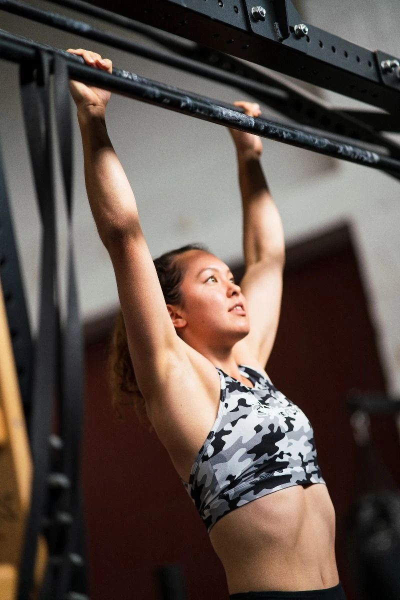 @theGym Grey-Camo Sports Bra 7 @theGym Grey-Camo Sports Bra - Image 5