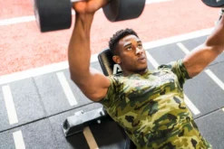 @theGym Unisex Classic T-Shirt - Green-Camo -The Gym Revolution at the gym 2020 00743