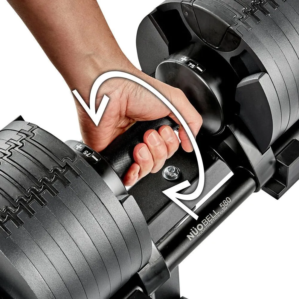 ATX Nuobell Adjustable Dumbbells 5 -80 Lbs (36kg) 4 ATX Nuobell Adjustable Dumbbells 5 -80 Lbs (36kg) - Image 2