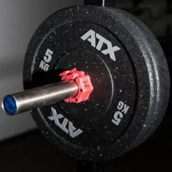 ATX Soft Rubber Olympic Bumper Plates (Colour Fleck) -The Gym Revolution atx color fleck bumper plates 4049 17 5