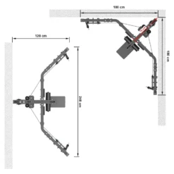 ATX Cable Corner Station CPS-600 -The Gym Revolution atx cps 600 ma skizze 02 1 1
