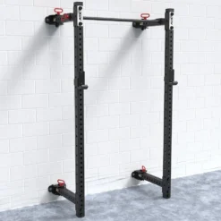 ATX Wall-Mount Folding Half Rack FBR-750 -The Gym Revolution atx fbr 750 09 1000px 2