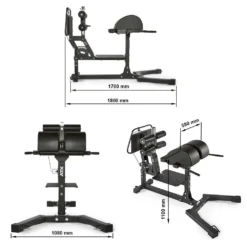 ATX Pro Glute Ham Developer GHD-820 -The Gym Revolution atx ghd 820 ma skizze neu