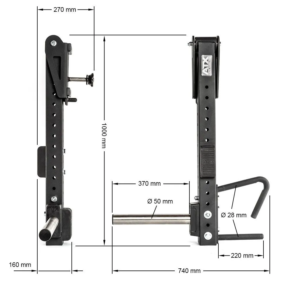 ATX Jammer Arms (Pair) - 800-Series Rack Attachment - J-ARM-T1 4 ATX Jammer Arms (Pair) - 800-Series Rack Attachment - J-ARM-T1 - Image 2