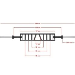 ATX American Press Bar 12 ATX American Press Bar -The Gym Revolution atx lh 50 mg masze
