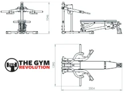 ATX Legacy Lever Multipress LMP-650 Mk2 28 ATX Legacy Lever Multipress LMP-650 Mk2 -The Gym Revolution atx lmp 650 ms