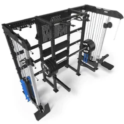 ATX BEHEMOTH Half Rack With Cable Stations MCR-780 -The Gym Revolution atx mcr 780 detail02