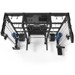 ATX BEHEMOTH Half Rack With Cable Stations MCR-780 -The Gym Revolution atx mcr 780 detail04