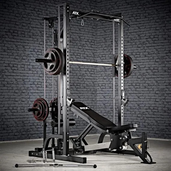 ATX Smith Machine MPX-620 With Plate-Load Lat Pulldown 4 ATX Smith Machine MPX-620 With Plate-Load Lat Pulldown - Image 2