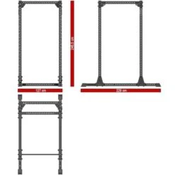 ATX Modular Power Rack PRX-820 CFG - Configurable -The Gym Revolution atx prx 820 dim