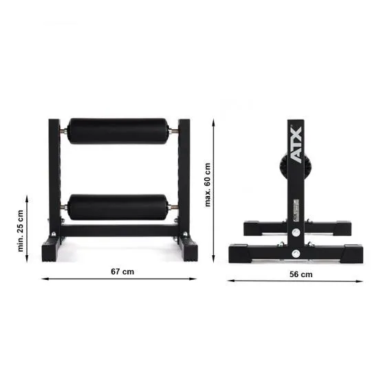 ATX® Split Squat Stand / Bulgarian Split Squat - SLS-600 9 ATX® Split Squat Stand / Bulgarian Split Squat - SLS-600 - Image 8