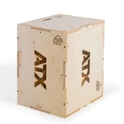 ATX 3-in-1 Plyometric Box (50/60/70cm) 11 ATX 3-in-1 Plyometric Box (50/60/70cm) -The Gym Revolution atx sprungbox aus holz mit 3 verschiedenen sprunghoehen 3700 3