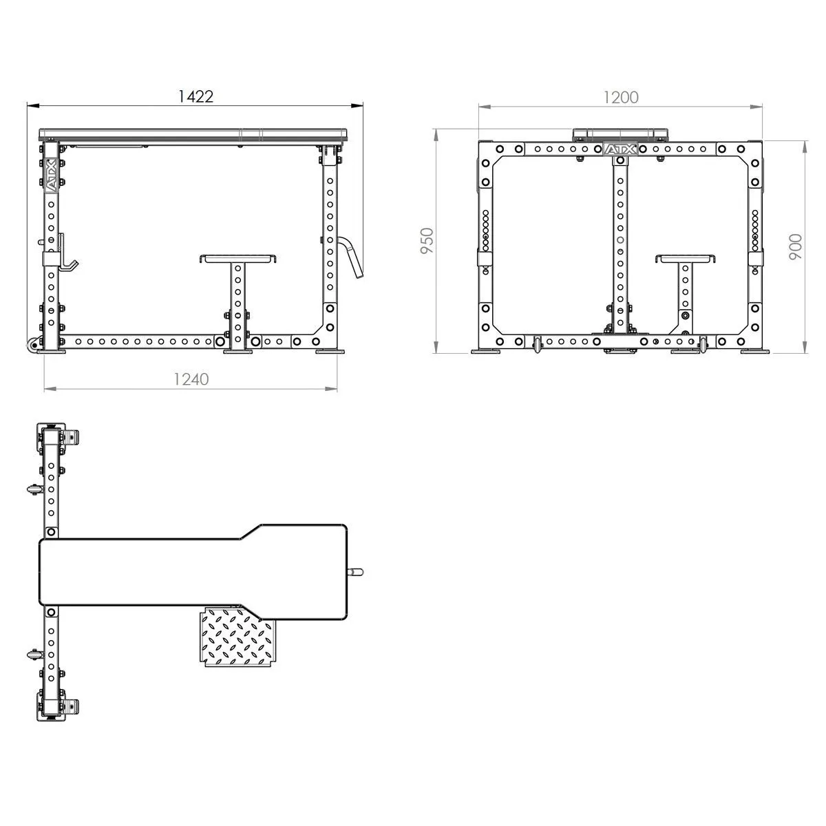ATX Seal Row Bench SRB-700 5 ATX Seal Row Bench SRB-700 - Image 3