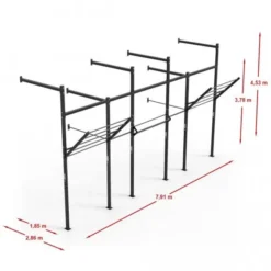 ATX Old-School Wall-Mount Rig 8 ATX Old-School Wall-Mount Rig -The Gym Revolution atx wr cb 06010 5