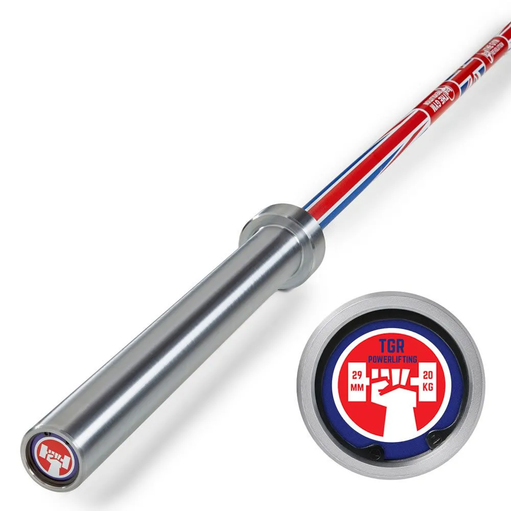 JAWS Power Union Jack Comp Powerlifting Bar 3 JAWS Power Union Jack Comp Powerlifting Bar