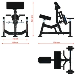 ATX Legacy Biceps Blaster (Preacher Curl) BBM-670 -The Gym Revolution barbarian bizeps blaster bizeps maschine bizeps curl bank 1969 5