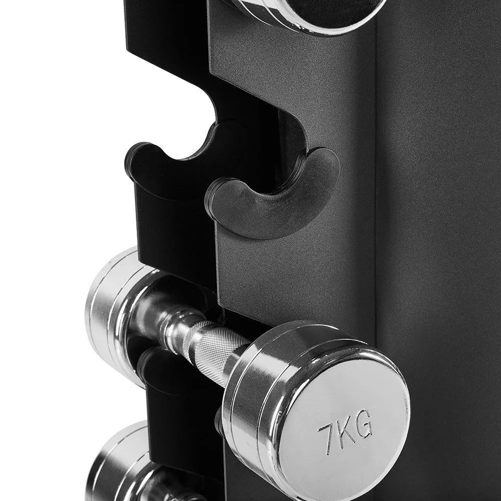 Chrome Dumbbell Set 1-10kg + Rack 7 Chrome Dumbbell Set 1-10kg + Rack - Image 5