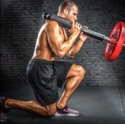 Indian Club Handle - Landmine Attachment 15 Indian Club Handle - Landmine Attachment -The Gym Revolution club with squat pad demo