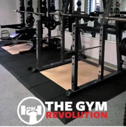 Recessed Custom Lifting Platform (Own Logo Platform Insert) 32 Recessed Custom Lifting Platform (Own Logo Platform Insert) -The Gym Revolution iain watson recessed platform2