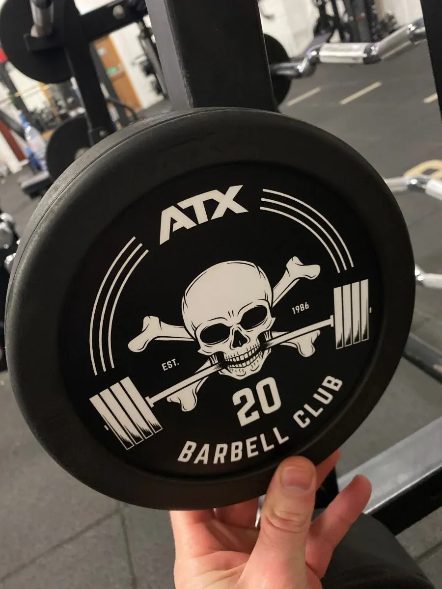 Custom Logo Pro Rubber Barbell Set - EZ Curl Bars 5 Custom Logo Pro Rubber Barbell Set - EZ Curl Bars - Image 3