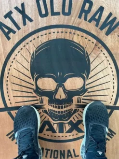 Recessed Custom Lifting Platform (Own Logo Platform Insert) 22 Recessed Custom Lifting Platform (Own Logo Platform Insert) -The Gym Revolution img 0774