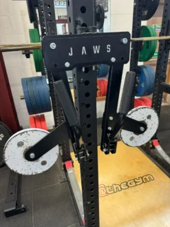 JAWS Bite-Size Lateral Raise Rack Attachment 12 JAWS Bite-Size Lateral Raise Rack Attachment -The Gym Revolution img 4553