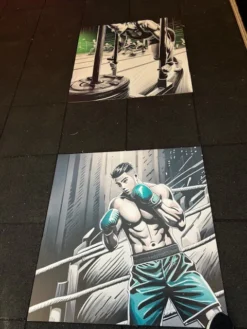 Recessed Custom Lifting Platform (Own Logo Platform Insert) 35 Recessed Custom Lifting Platform (Own Logo Platform Insert) -The Gym Revolution img 5033 1