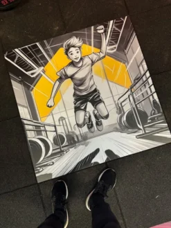 Recessed Custom Lifting Platform (Own Logo Platform Insert) 33 Recessed Custom Lifting Platform (Own Logo Platform Insert) -The Gym Revolution img 5035 1