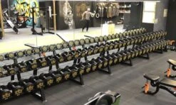 Custom Logo Pro Urethane Dumbbells Set 21 Custom Logo Pro Urethane Dumbbells Set -The Gym Revolution img 6001