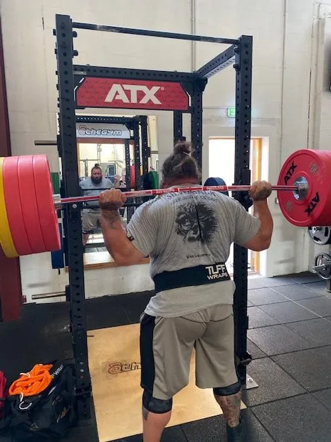JAWS Power Union Jack Comp Powerlifting Bar 11 JAWS Power Union Jack Comp Powerlifting Bar - Image 9