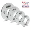 ATX Calibrated Chrome Steel Competition Powerlifting FRACTIONAL Weight Plates -The Gym Revolution ipf approved 1 5