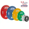 ATX Calibrated Full-Colour Steel Plates RL (Raised Letters) -The Gym Revolution ipf approved 1 6
