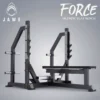 JAWS Force Olympic Flat Bench Press 2 JAWS Force Olympic Flat Bench Press -The Gym Revolution jaws force olympic flat bench 2