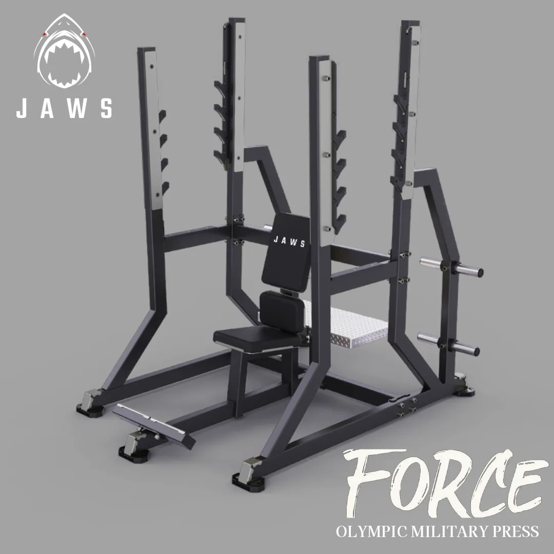 JAWS Force Olympic Military Press Bench 3 JAWS Force Olympic Military Press Bench