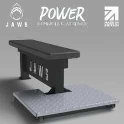 JAWS Power Dumbbell Flat Bench -The Gym Revolution jaws power flat bench copy