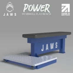 JAWS Power Dumbbell Flat Bench -The Gym Revolution jaws power flat bench copy 1