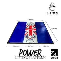 JAWS Power 3x3m Lifting Platform 16 JAWS Power 3x3m Lifting Platform -The Gym Revolution jaws power lifting platform copy