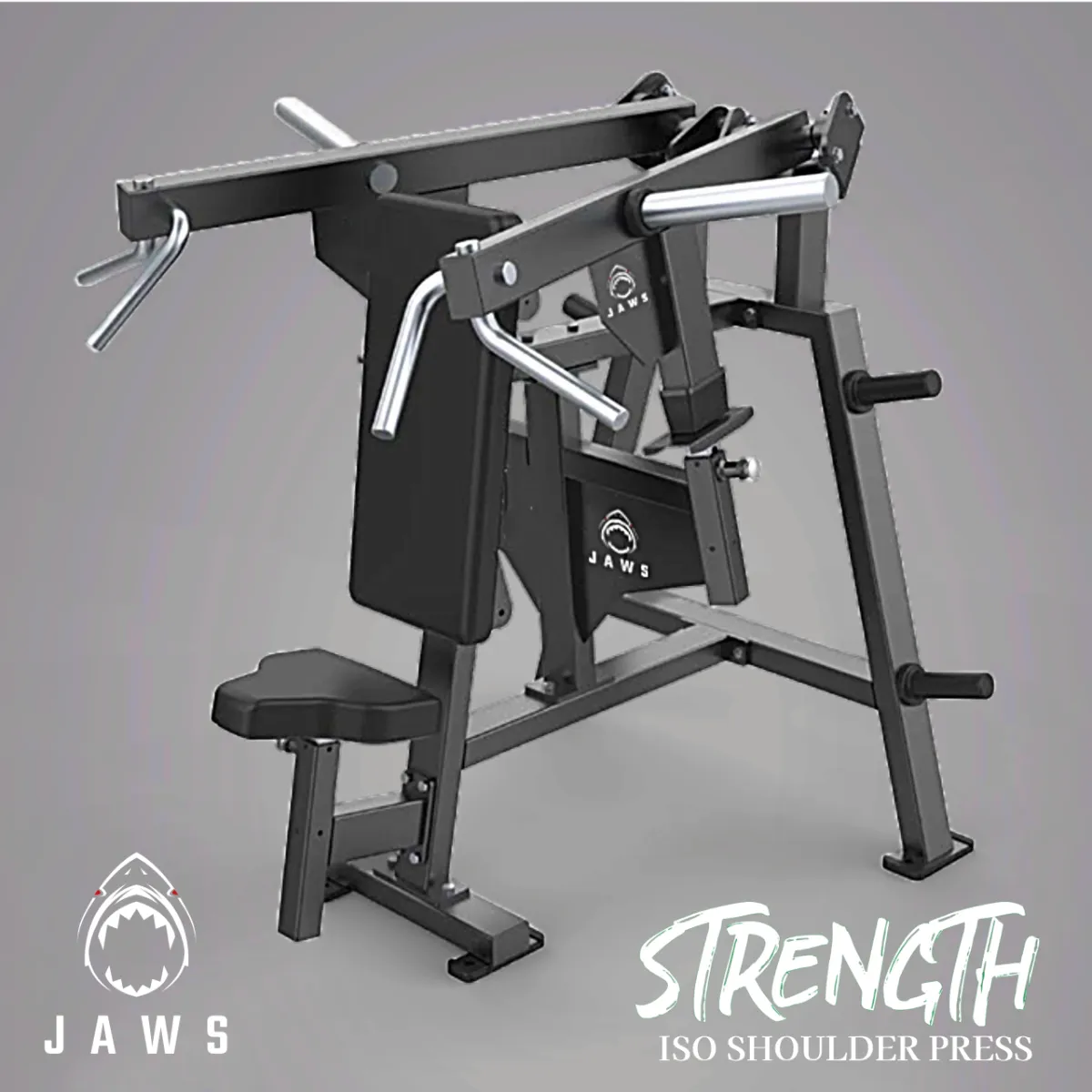 JAWS Strength Iso-Lateral Shoulder Press Machine 3 JAWS Strength Iso-Lateral Shoulder Press Machine