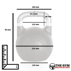 Original Russian Pro-Grade Competition Kettlebells 18 Original Russian Pro-Grade Competition Kettlebells -The Gym Revolution kb st dimensions 1